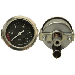Oro slėgio matuoklis 0 2 5 MPa m12x1 5 mf 235 255