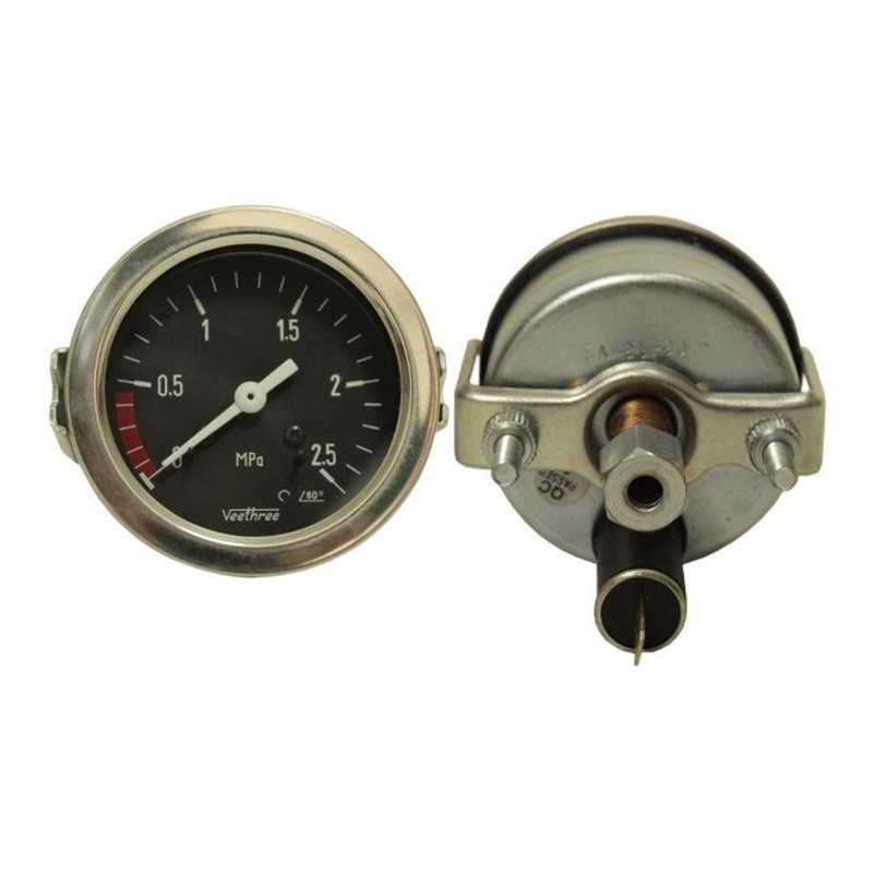 Oro slėgio matuoklis 0 2 5 MPa m12x1 5 mf 235 255