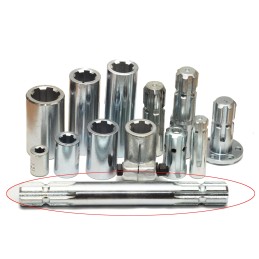 Frezuotas velenas GTV 1 3 8 6 dvipusis 200mm