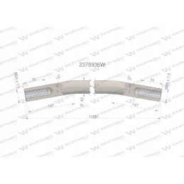 Vairo traukės vamzdis 1105mm 2378936 motogener