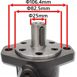 Hidraulinis variklis 32cm3 gr2, montavimo mova 25