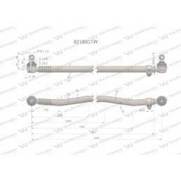 Vairo stovas 1391mm 82185c1 motogeneric