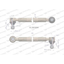 Vairo stovas 908mm al39036 motogeneric