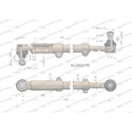 Vairo stovas 406mm al39021 motogeneric