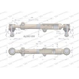 Vairo stovas 330mm al39018 motogeneric