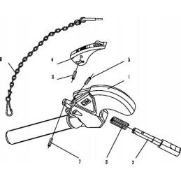 Fiksavimo kaištis cat 3 2 cbm tl320002 cbm