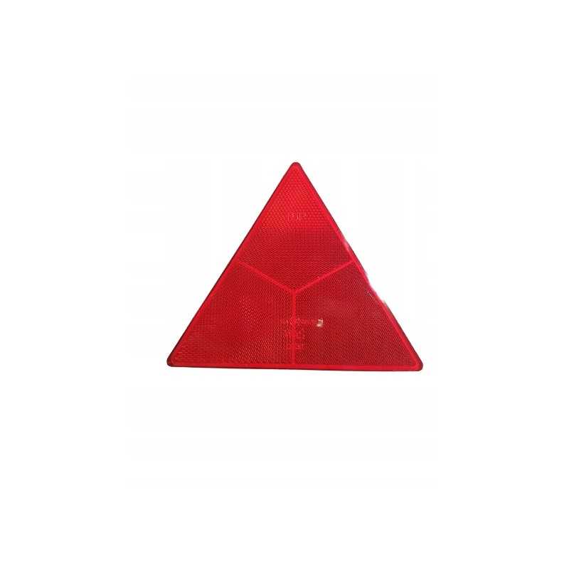 Šviesą atspindintis trikampis su varžtais vilkiko priekabai