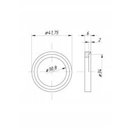 Nedidelis išmetimo vožtuvo lizdas 0 75 c 360 20
