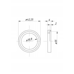 Nedidelis išmetimo vožtuvo lizdas 1 25 c 360 20