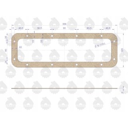 Parduodamas reduktoriaus apatinis sandariklis, guminis kamštis, c 330