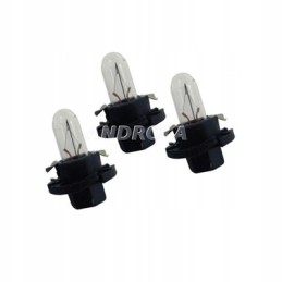 Lemputė bx8 4d 12v 2w green car com 1 vnt