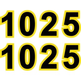 Baltarusijos 1025 kaukės lipdukai 2 vnt