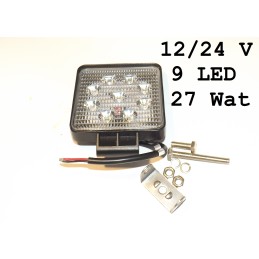 Halogeninis LED darbo lempa 12 24v 27w prožektorius