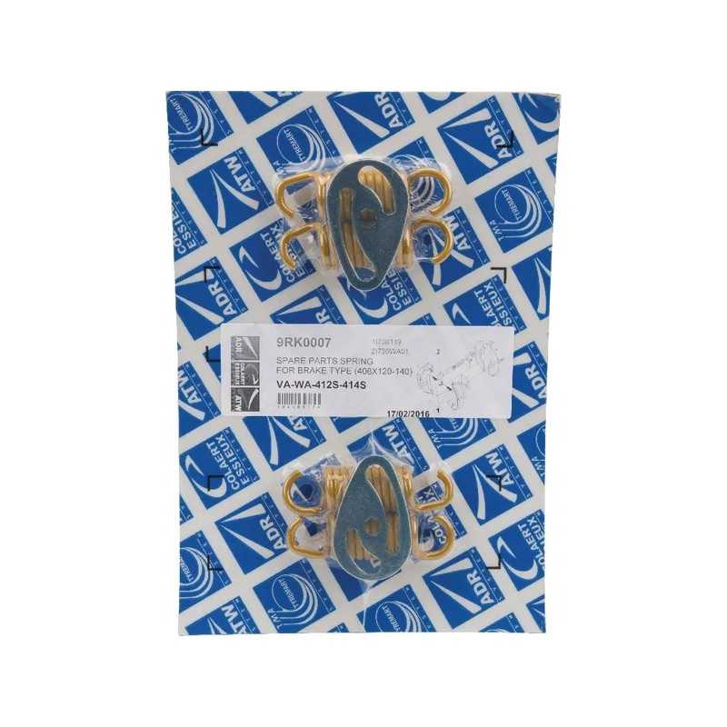 Stabdžių trinkelių spyruoklių komplektas