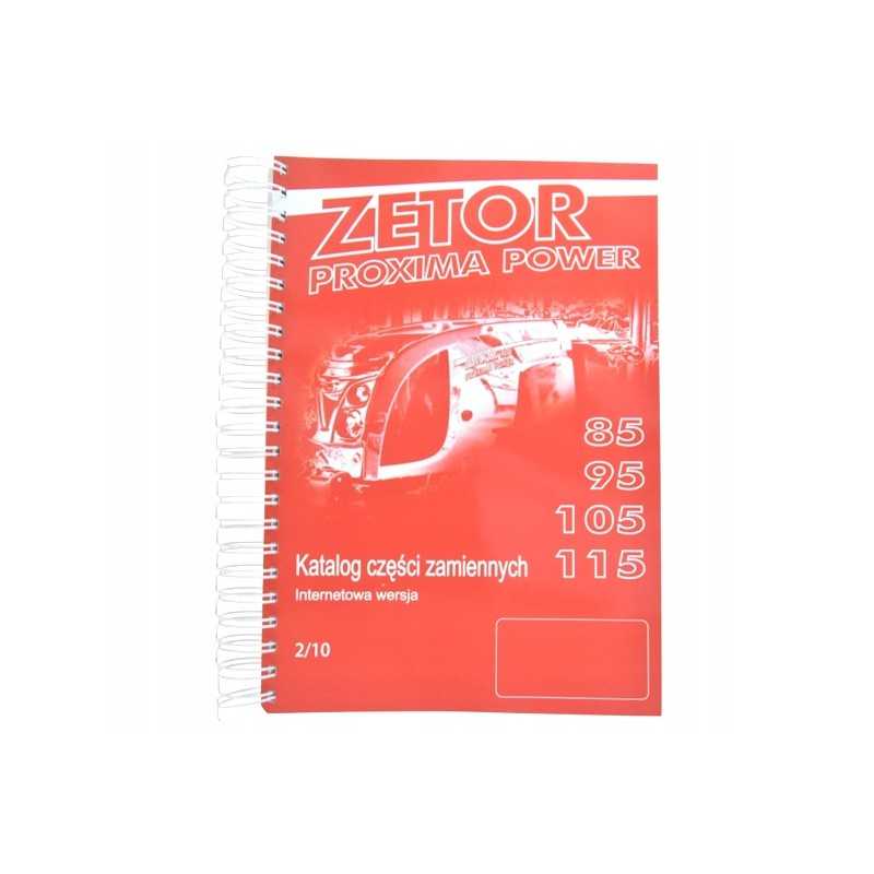 Zetor Proxima Power 85 115 katalogas, modeliai 85 95