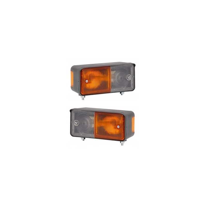 2x indikatoriaus lemputė kairėje dešinėje ursus c330 c 360