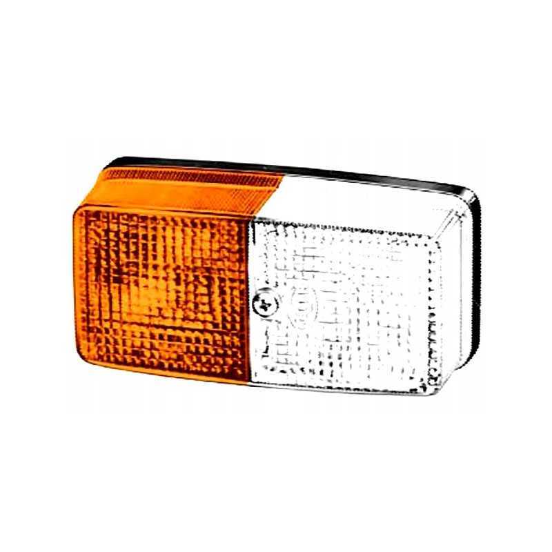 Posūkio žibintas, stiklo spalva, oranžinė, pr
