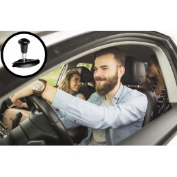 Juoda sulankstoma vairo rankenėlė