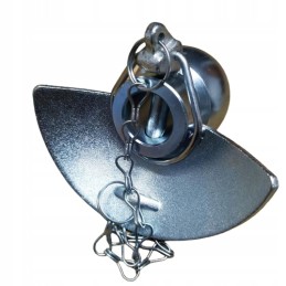 Apatinis pakabos rutulys 28x64mm flanšas Cat 2 3