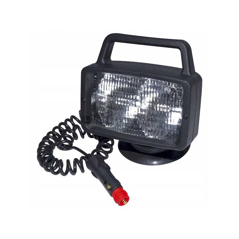 Dviejų spindulių magnetinė darbo lempa