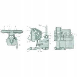 Atraminis kaištis 770hs1054 sauermann