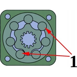 Hidraulinis variklis bmr smr omp 32 cm3 alsg2 gr2