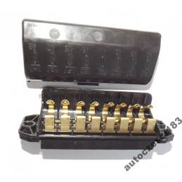 8 kartų universali saugiklių dėžutė