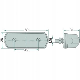 Valstybinio numerio lempa 4552ka 001389101