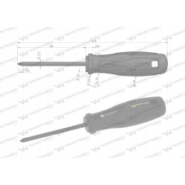 Atsuktuvas PZ1 80 mm plieninis SVCM motogeneric