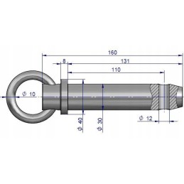 Šakės kaištis, rinkinys mf3