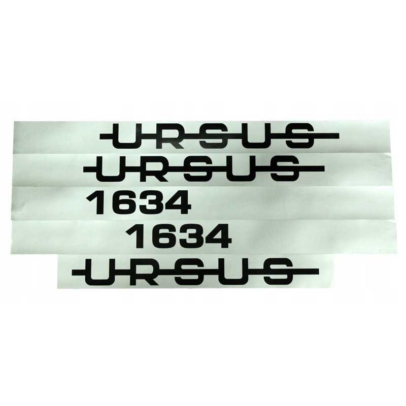 Ursus 1634 lipdukų rinkinys lipdukų