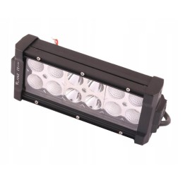 Stačiakampė darbinė lempa 36w 12 LED glanz motoge