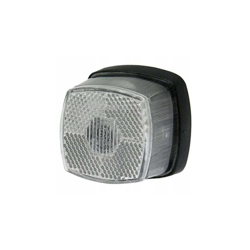 Balta lemputė, kairė ir dešinė