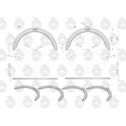 Pusžiedžių rinkinys n 0 75 iii pjūvis 91250624 8