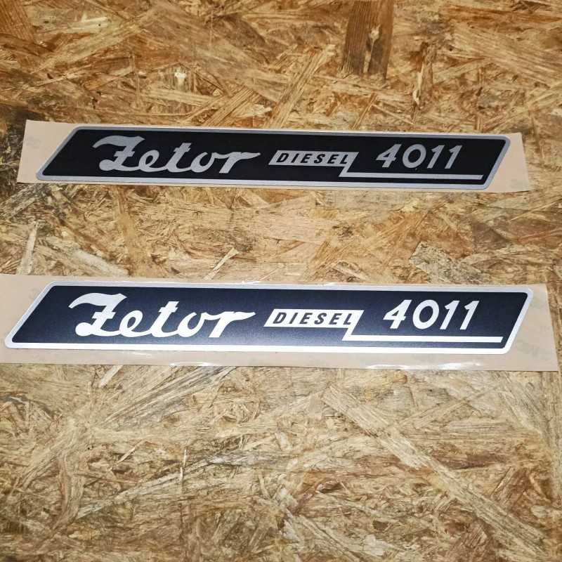 Zetor 4011 lipdukų rinkinys