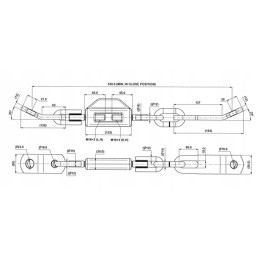 Šoninės grandinės stabilizatorius, sustiprintas MF 3