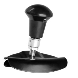 Juoda sulankstoma vairo rankenėlė