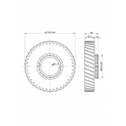 Varomasis ratas ir pavara C 385