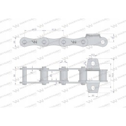 Vidurinė bizonų konvejerio grandinė, Waryn Record
