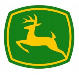 John Deere traktoriaus traktoriaus kombaino lipdukas 20 cm