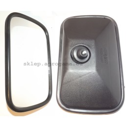 Universalus šoninis veidrodėlis ursus m6 155x250 mm