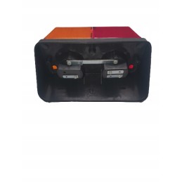 Dešinysis metalinis galinis žibintas t25 t 25 mtz