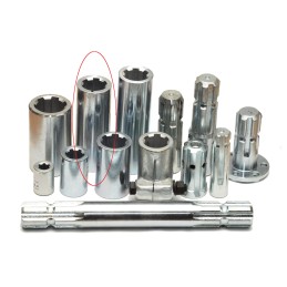 GTV įvorė 1 3 8 z6 6 pjaustytuvai 35 mm 80 mm