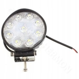 Darbinė halogeninė lempa 9 LED 10v 30v fi 123 2250lm