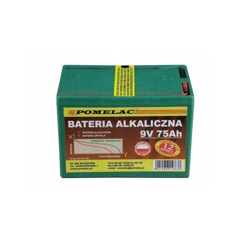 Šarminis akumuliatorius 9v 75ah ecostop motogeneric