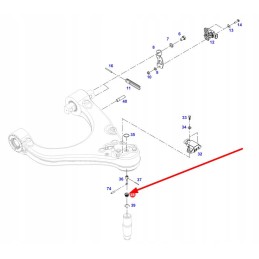 Fendt svirties įvorė f530300051260 originali