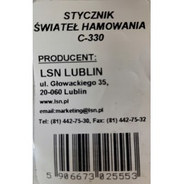 Mechaninis stabdymo žibintų jungiklis, kontaktorius C 330