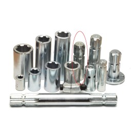 Frezuoto veleno kardaninis velenas 1 3 8 6 250 mm