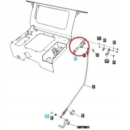 Stabdžių svirtis Nr.40254845 LS Traktorius