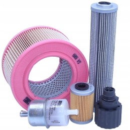 Ammann AVH 1000 TC filtrai, Hatz 1D90 V tankintuvas, kompl.